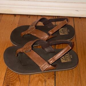 Reef Tan and Brown Sandals